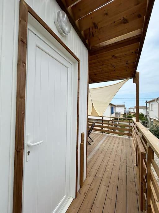Maison Chalet 200 M De La Plage Climatisation Et Wifi Gruissan Exterior foto