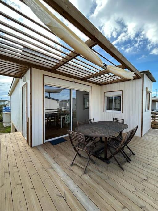 Maison Chalet 200 M De La Plage Climatisation Et Wifi Gruissan Exterior foto