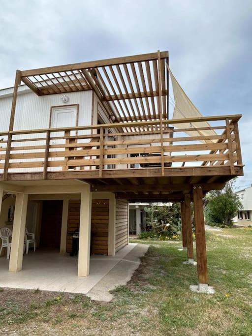 Maison Chalet 200 M De La Plage Climatisation Et Wifi Gruissan Exterior foto