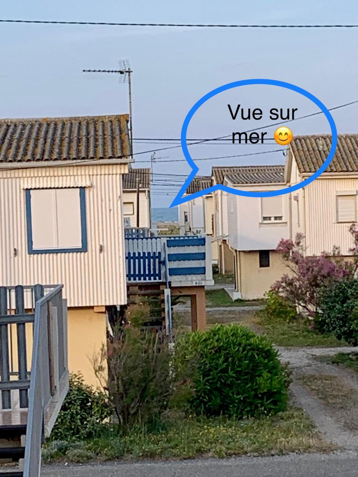 Maison Chalet 200 M De La Plage Climatisation Et Wifi Gruissan Exterior foto
