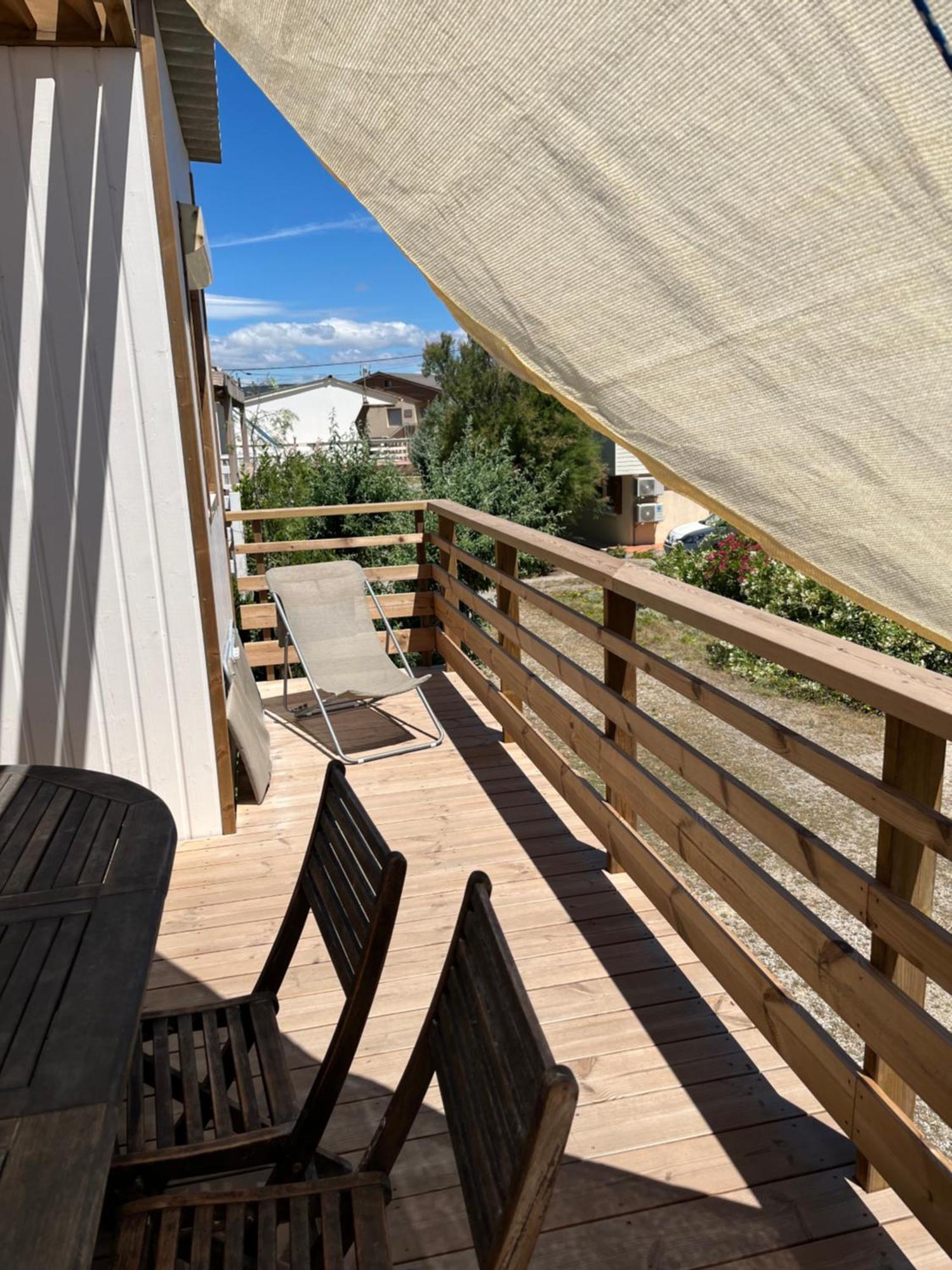 Maison Chalet 200 M De La Plage Climatisation Et Wifi Gruissan Exterior foto