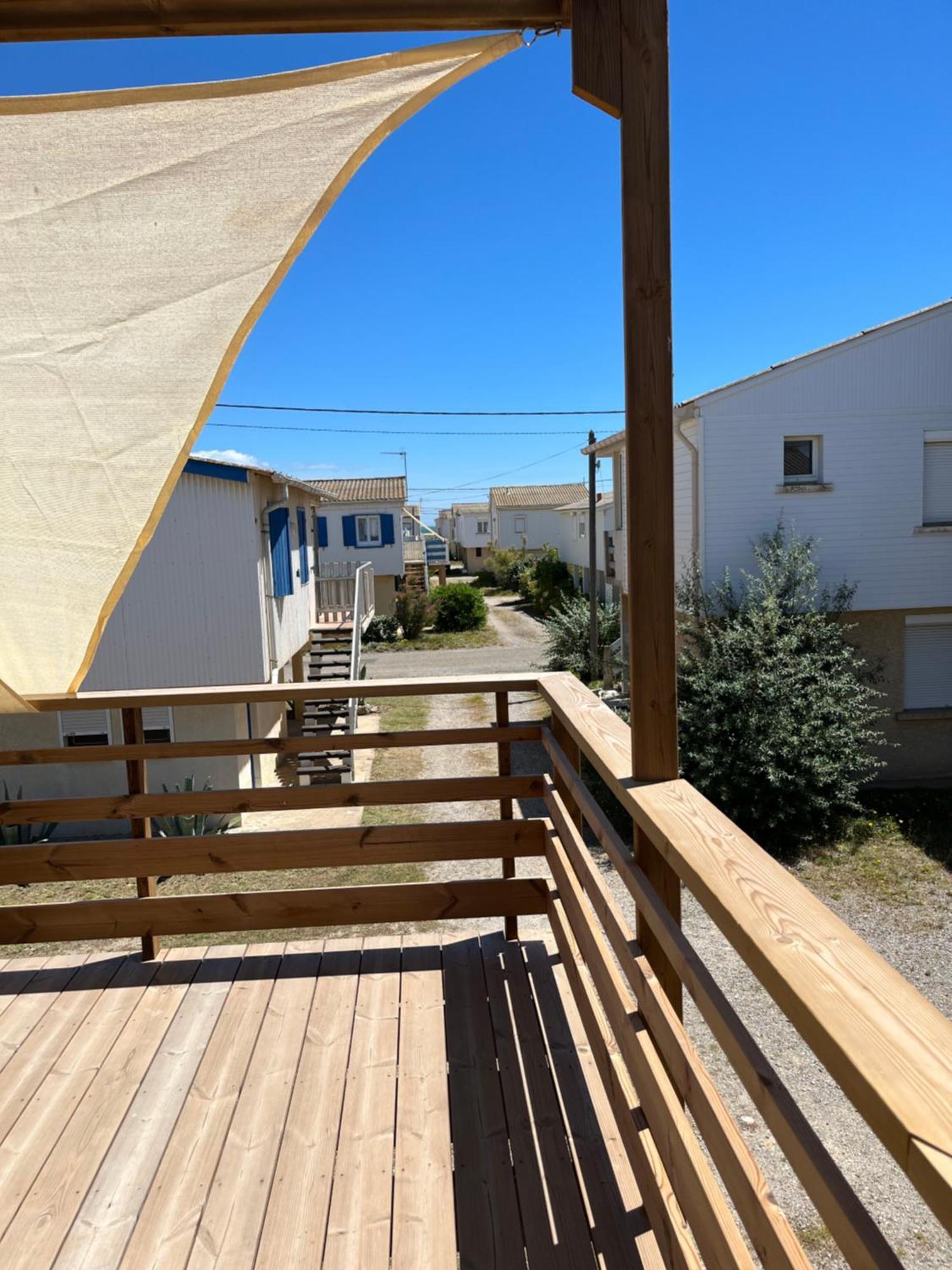 Maison Chalet 200 M De La Plage Climatisation Et Wifi Gruissan Exterior foto
